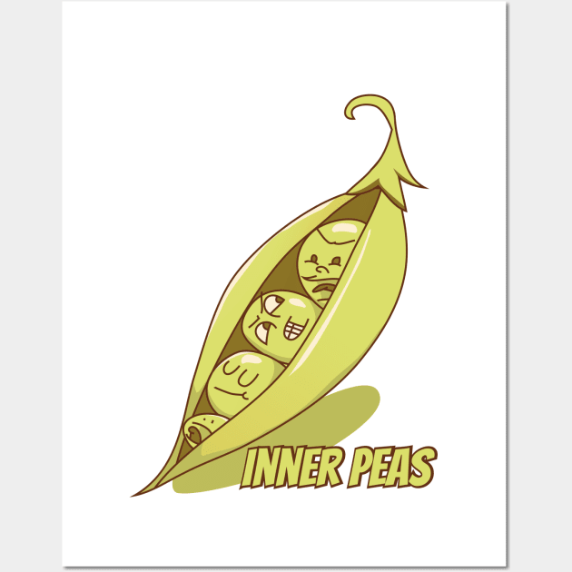 Inner Peas Wall Art by bluerockproducts